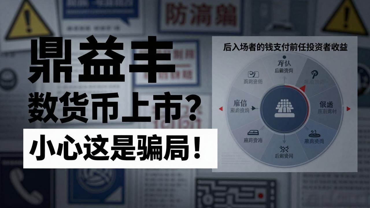 鼎益丰数字货币上市？小心这是骗局！