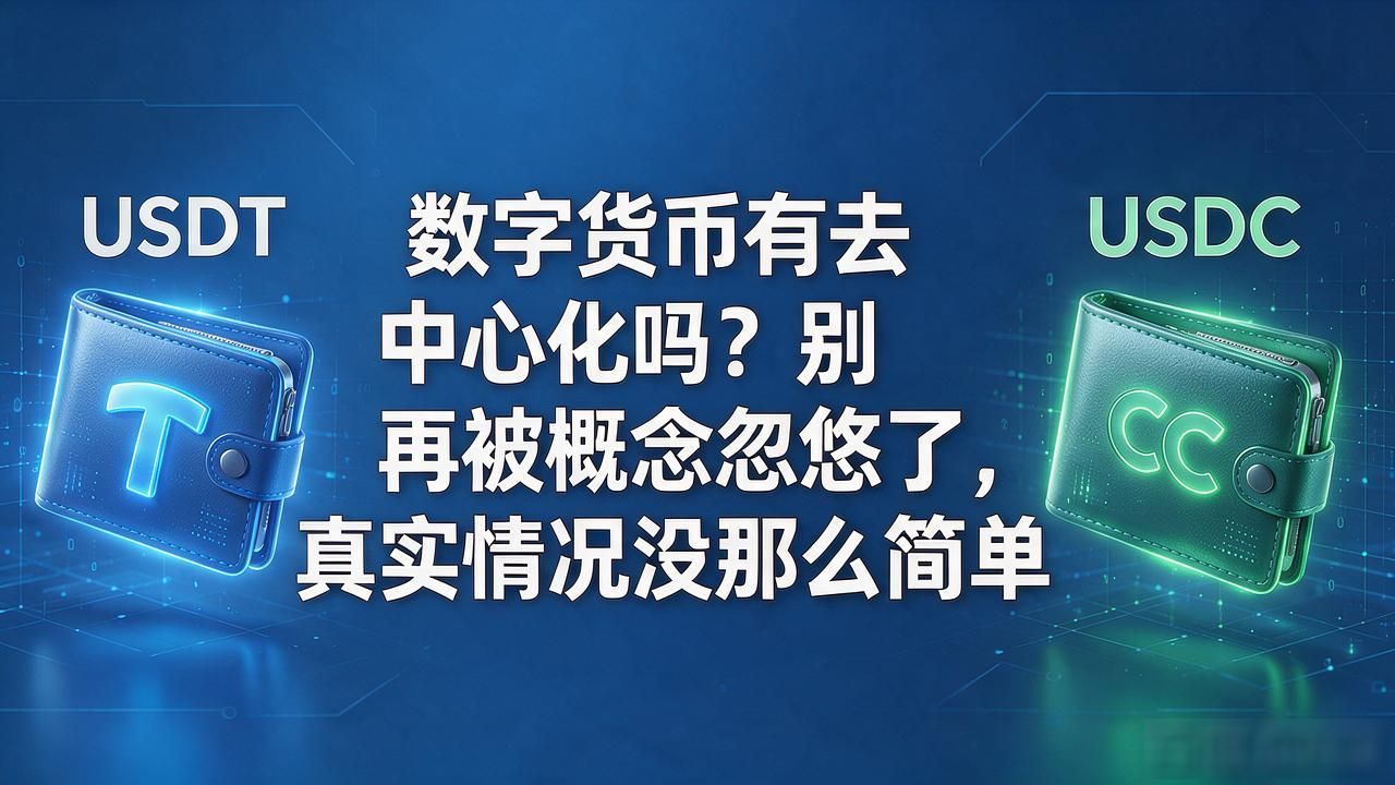 数字货币有去中心化吗？别再被概念忽悠了，真实情况没那么简单