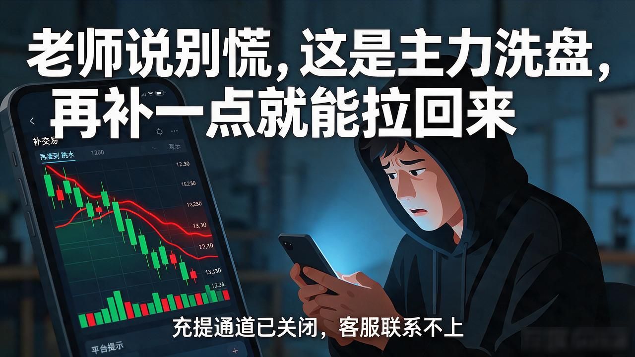 在数字货币带单群里待了三个月，亏掉八万块，我才看懂这盘棋