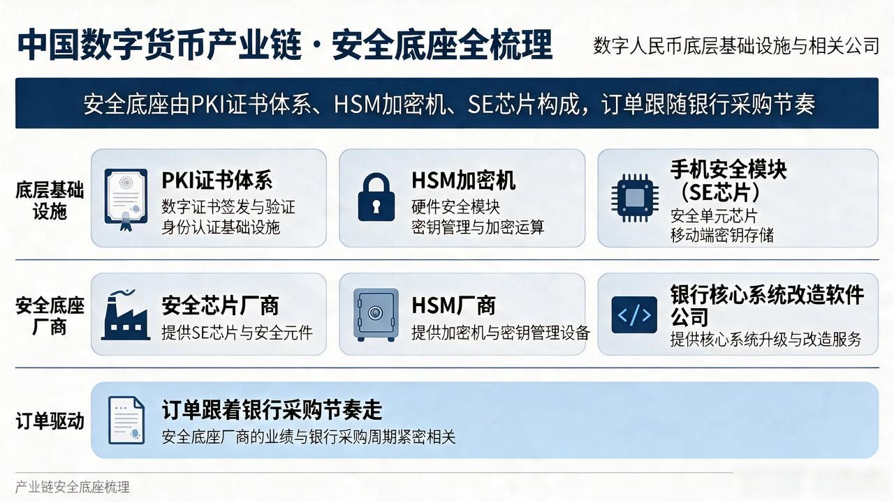 中国数字货币相关公司有哪些？产业链上下游全梳理