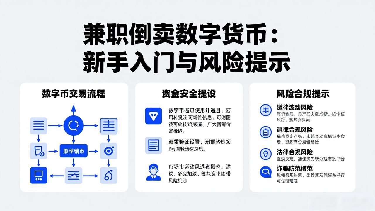 兼职倒卖数字货币：新手入门与风险提示