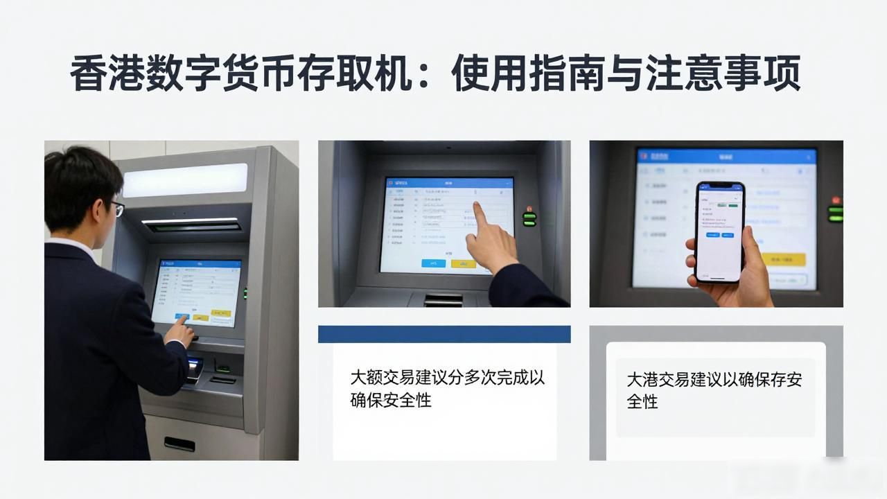 香港数字货币存取机：使用指南与注意事项