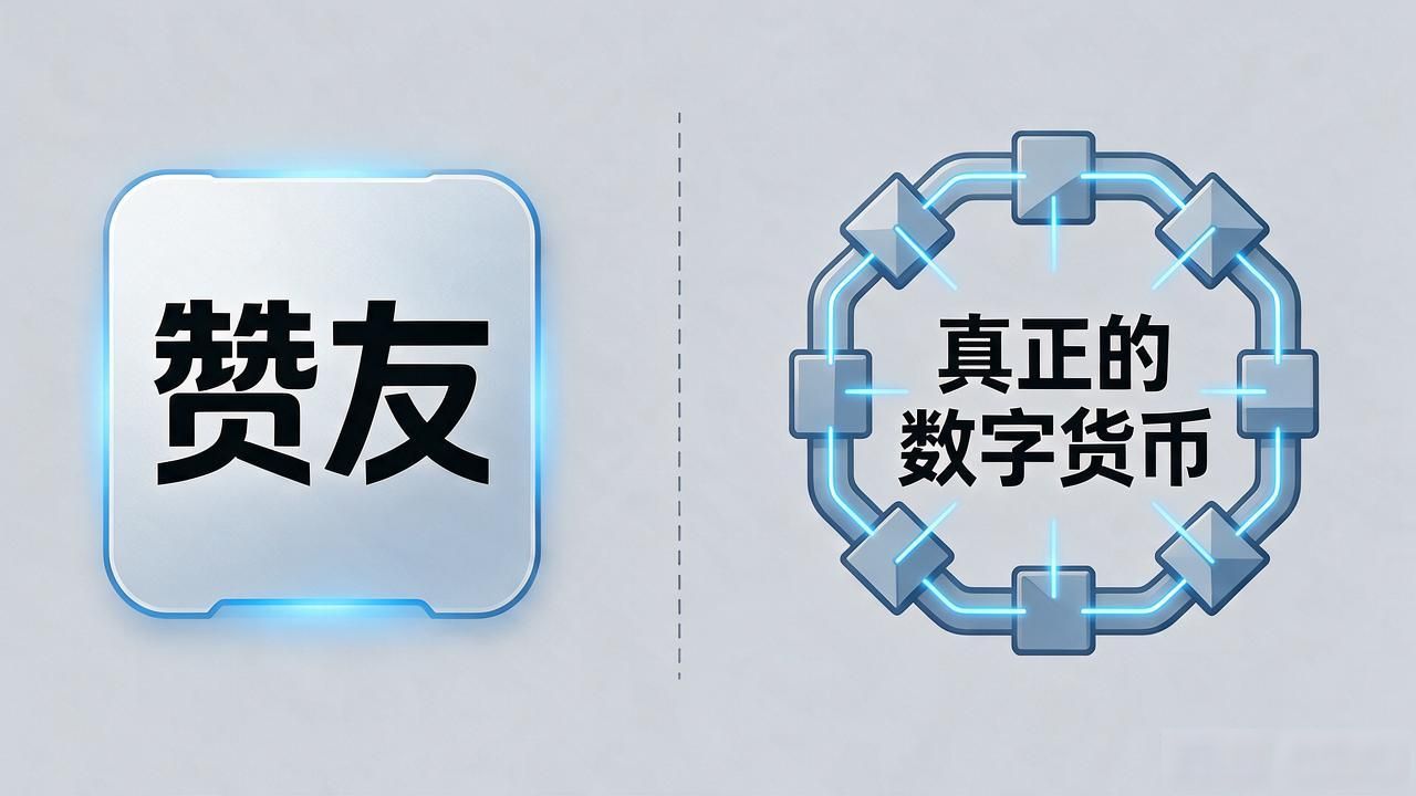 赞友是数字货币吗？说白了，它跟真正的数字货币压根不是一回事