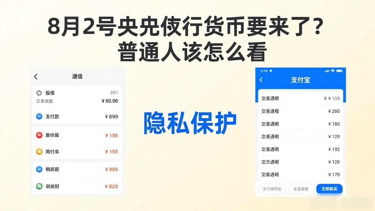 8月2号央行数字货币_数字人民币无需绑定银行卡_数字人民币试点范围扩大