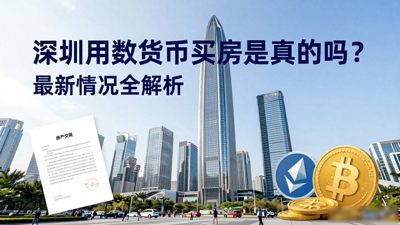 深圳用数字货币买房是真的吗？最新情况全解析