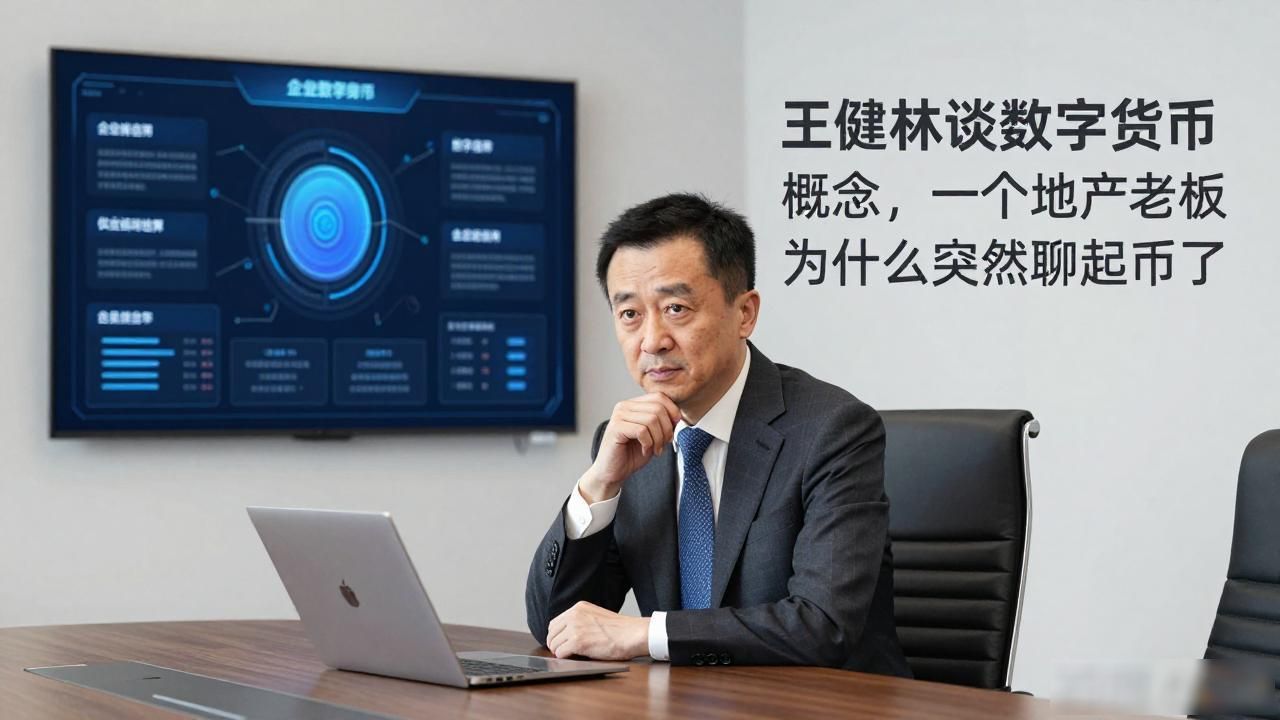 王健林谈数字货币概念，一个地产老板为什么突然聊起币了