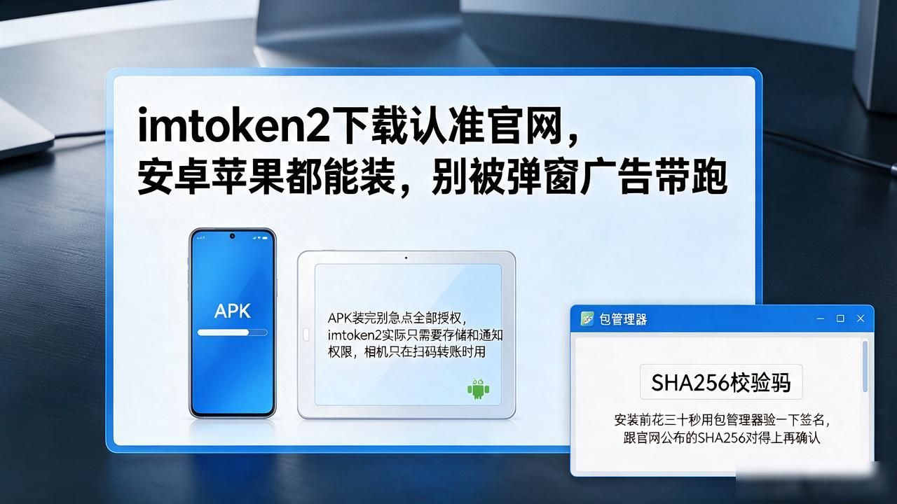 imtoken2下载认准官网，安卓苹果都能装，别被弹窗广告带跑