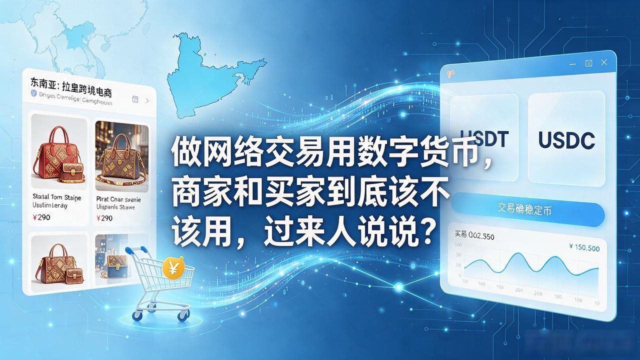 做网络交易用数字货币，商家和买家到底该不该用，过来人说说