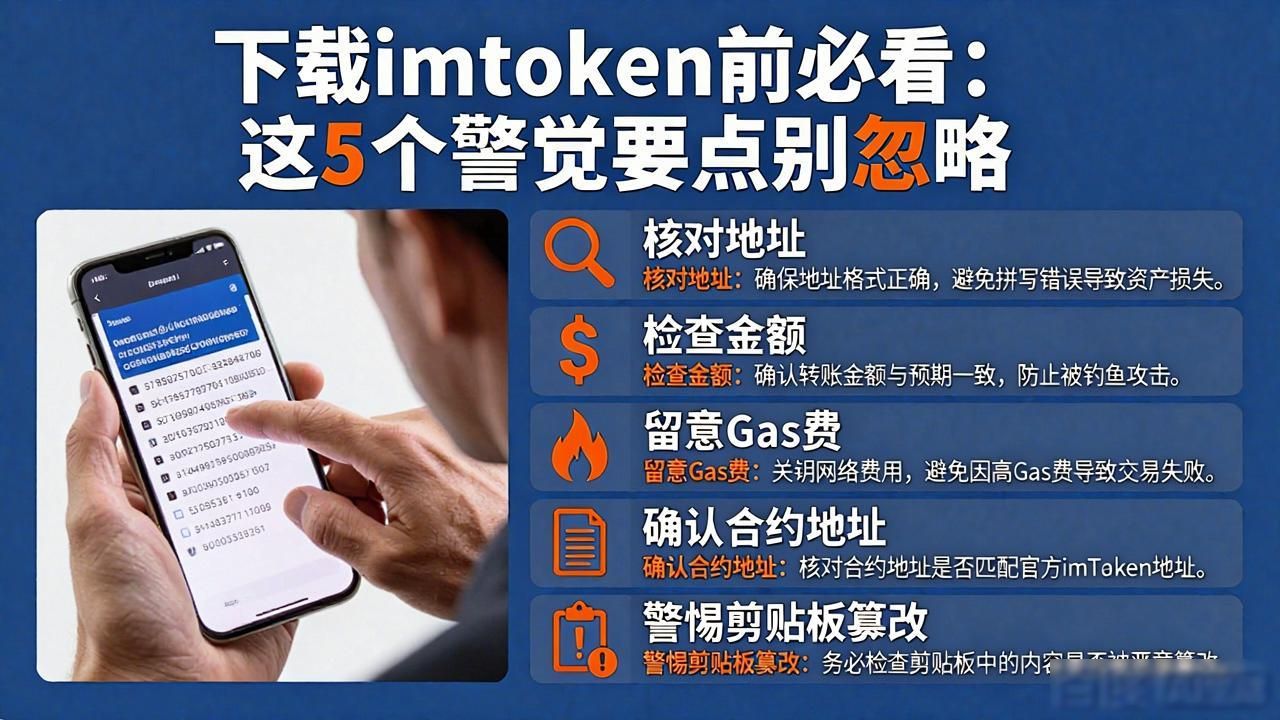 下载imToken前必看：这5个警觉要点别忽略