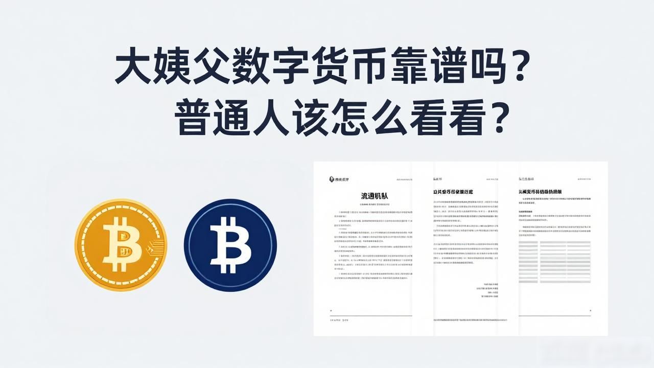 大姨父数字货币靠谱吗？普通人该怎么看？