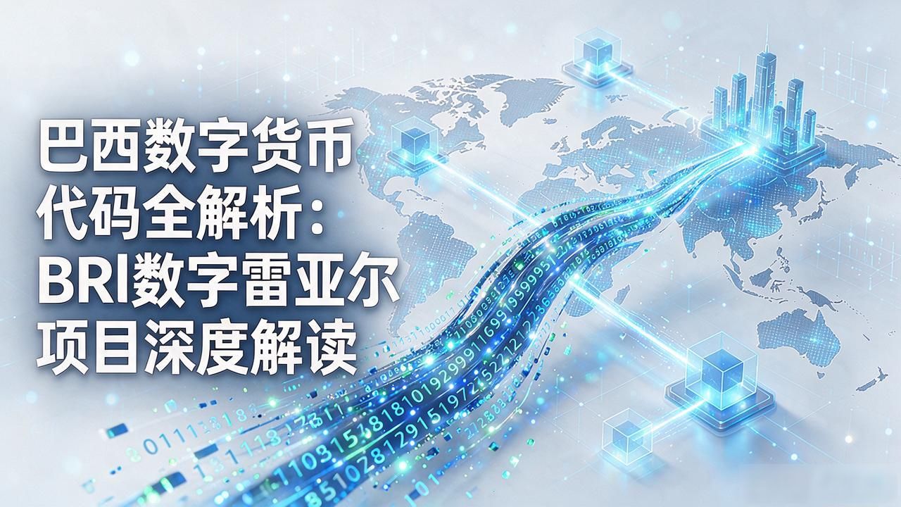 巴西数字货币代码全解析：BRl数字雷亚尔项目深度解读