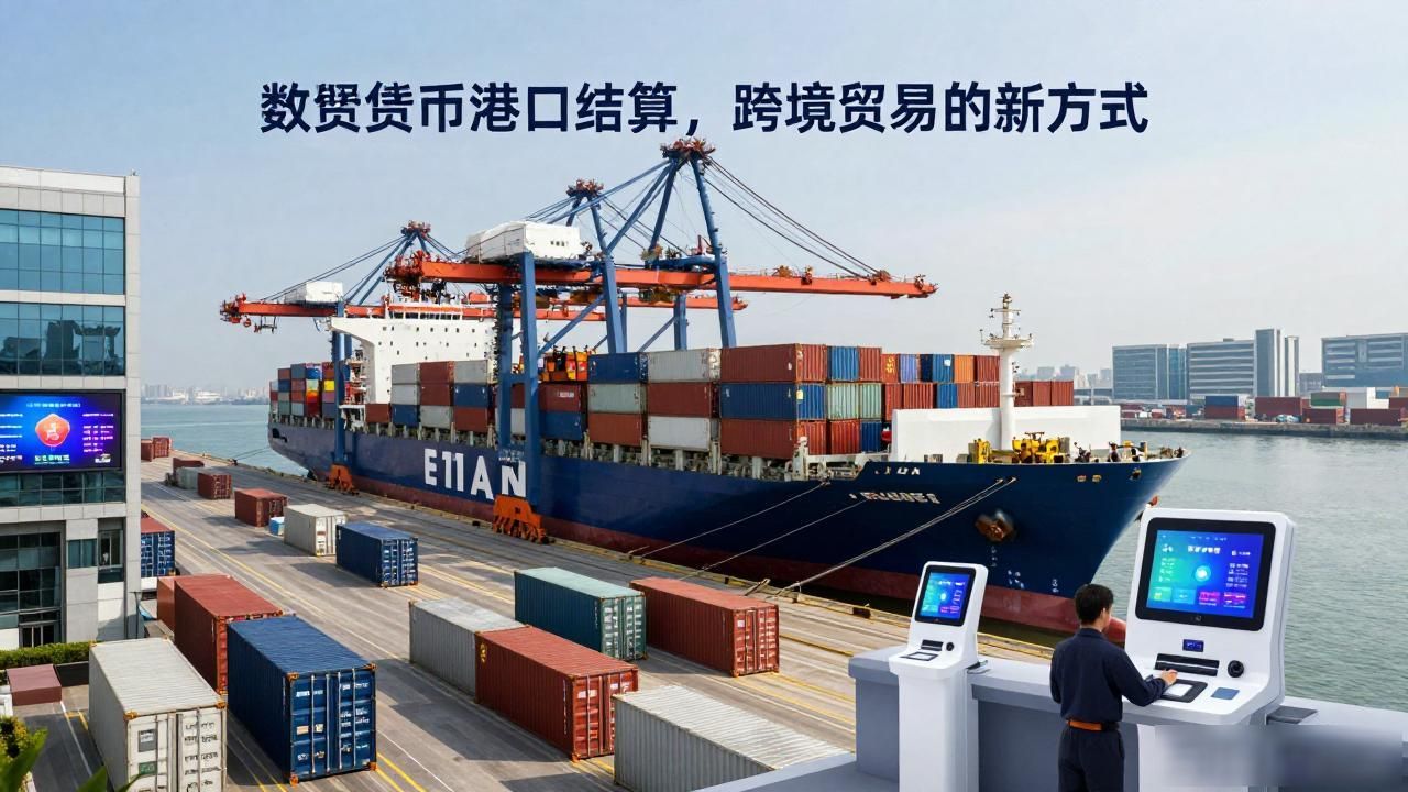 数字货币港口结算，跨境贸易的新方式