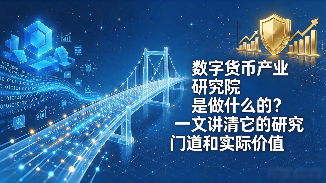 数字货币产业研究院是做什么的？一文讲清它的研究门道和实际价值