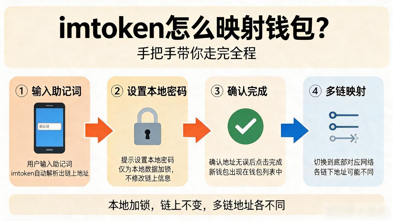 imtoken怎么映射钱包？手把手带你走完全程