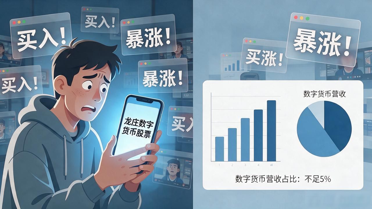 龙庄数字货币股票靠谱吗，普通人敢不敢上车