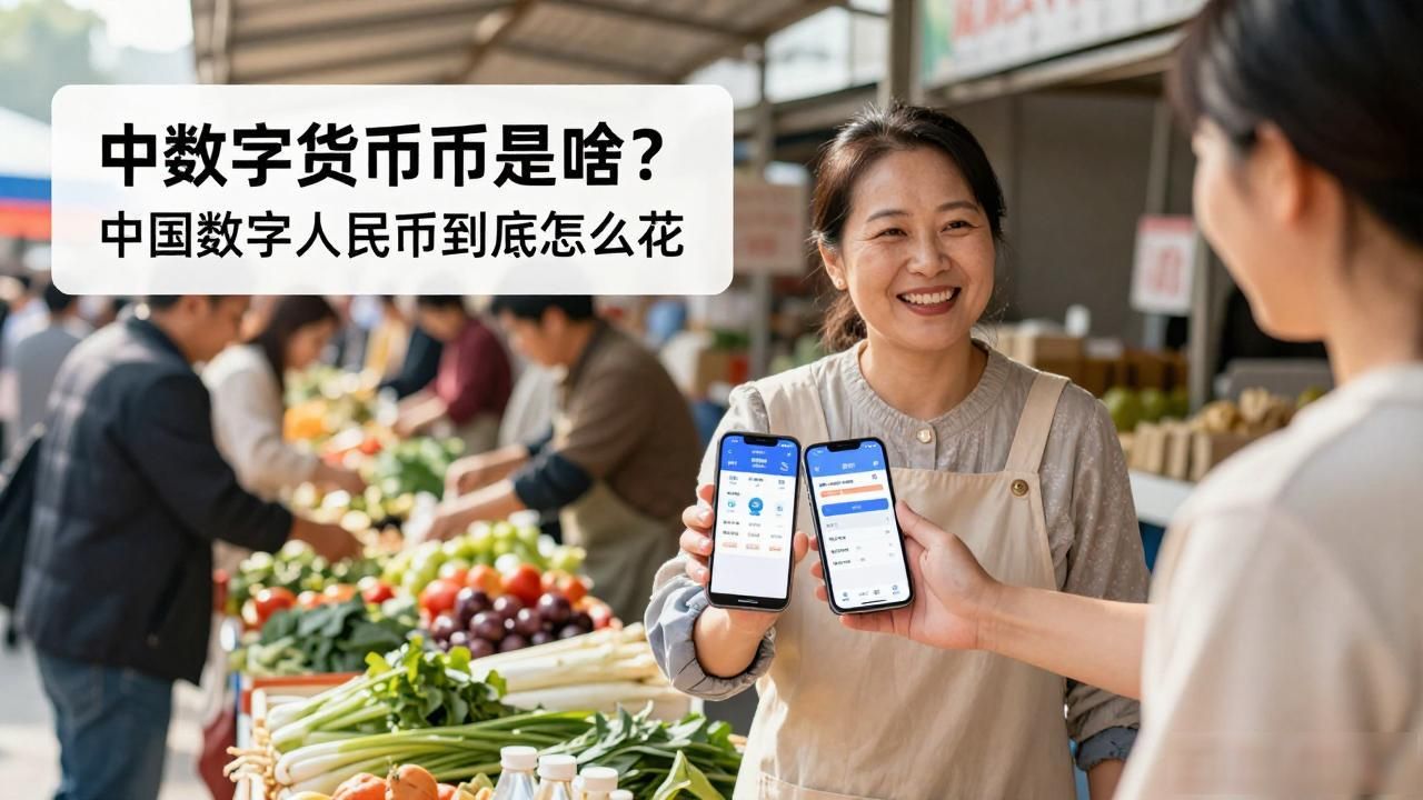 中数字货币币是啥？中国数字人民币到底怎么花