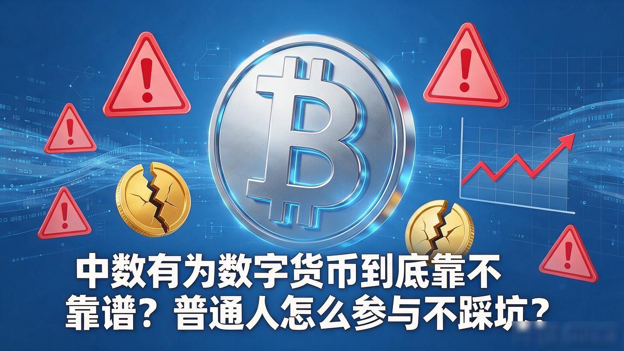 中数有为数字货币到底靠不靠谱？普通人怎么参与不踩坑