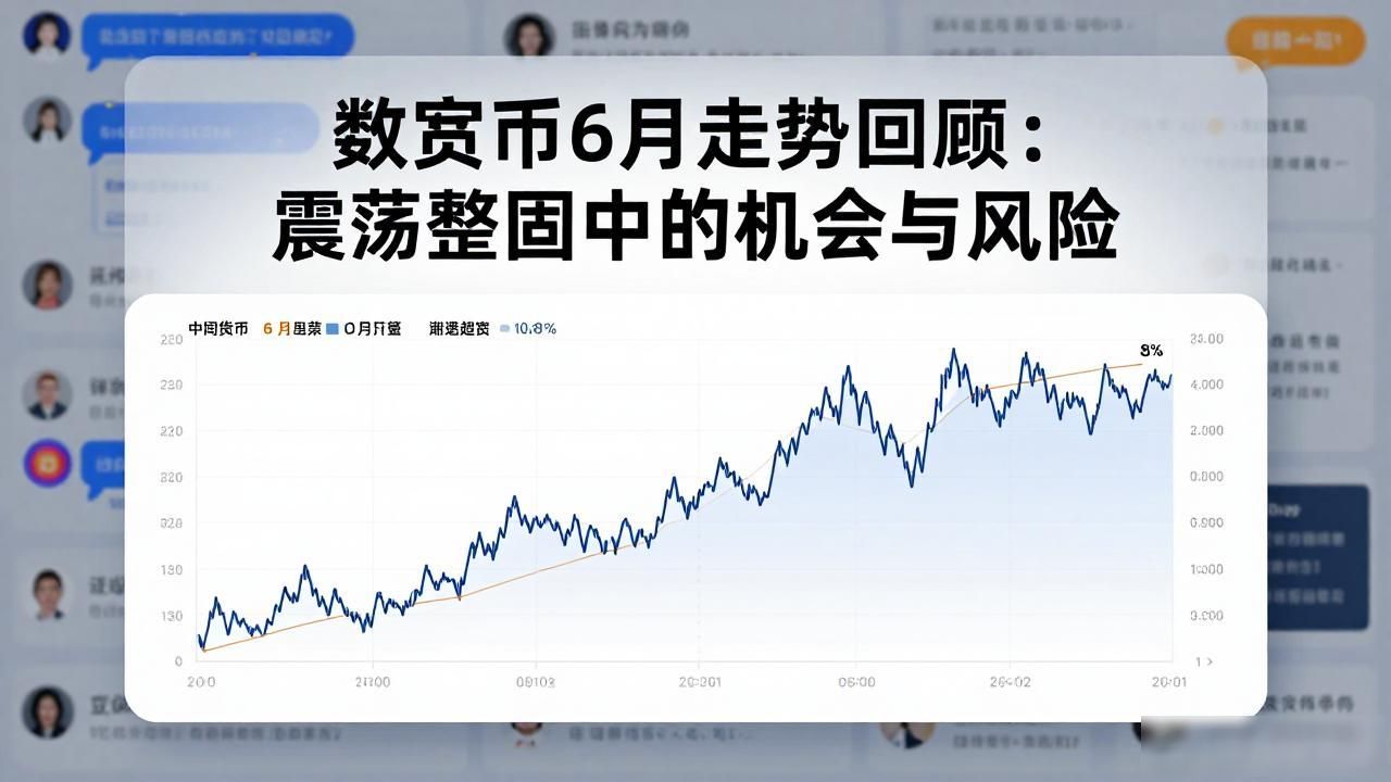 数字货币6月走势回顾：震荡整固中的机会与风险