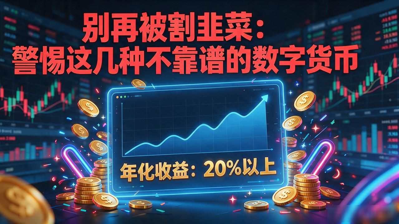 别再被割韭菜：警惕这几种不靠谱的数字货币