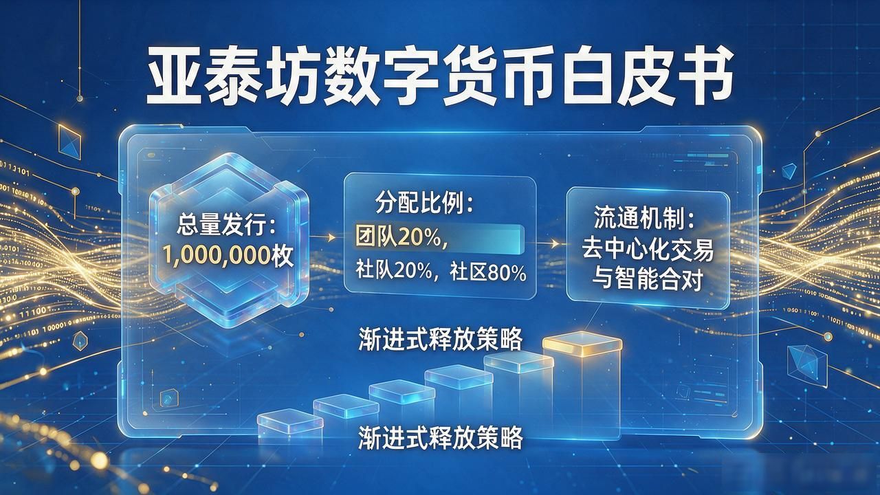 亚泰坊数字货币白皮书：一文读懂核心亮点与投资逻辑