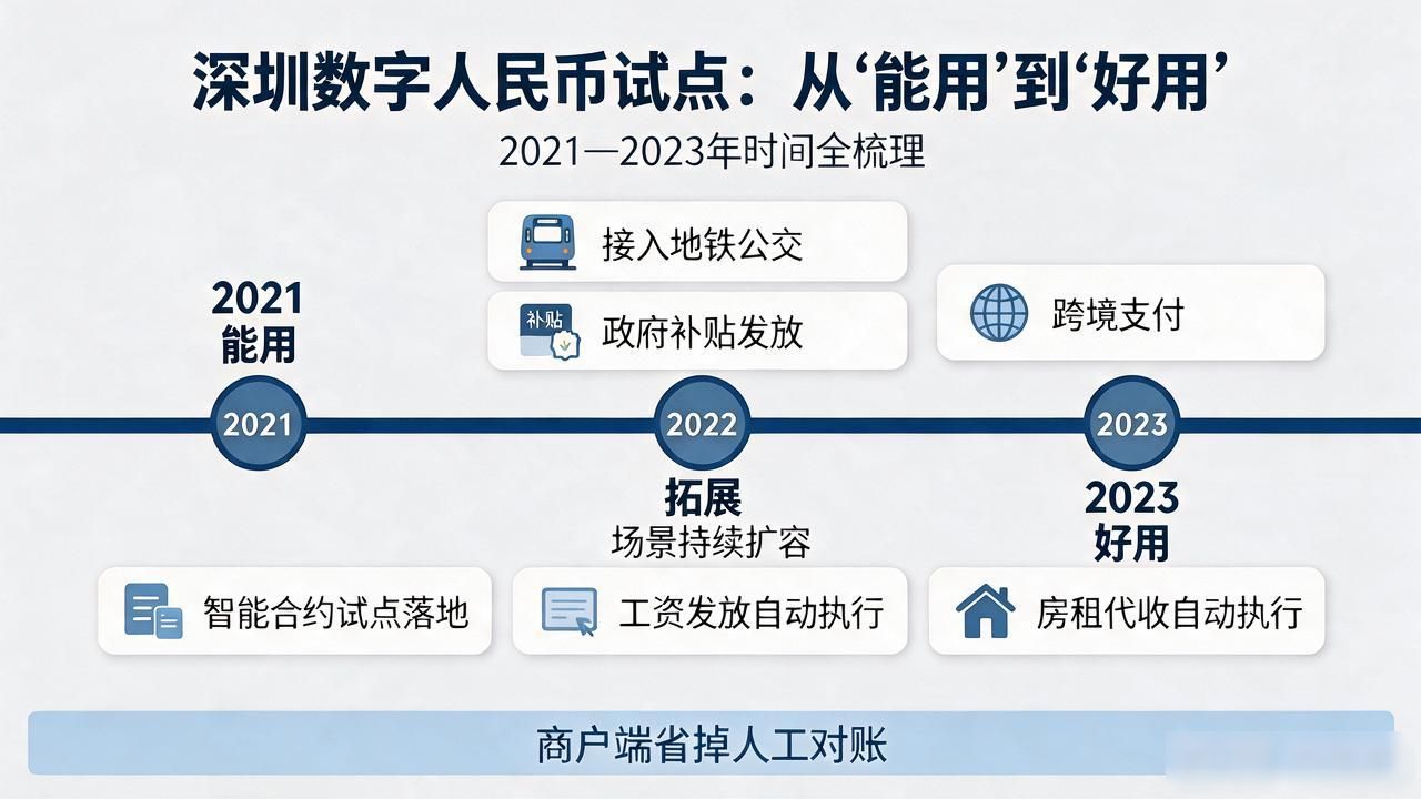 深圳发行数字货币时间全梳理，数字人民币试点现在到哪了