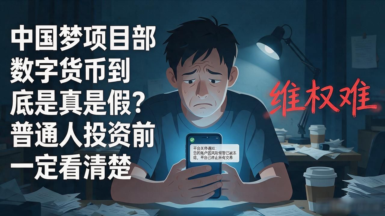 中国梦项目部数字货币到底是真是假？普通人投资前一定看清楚