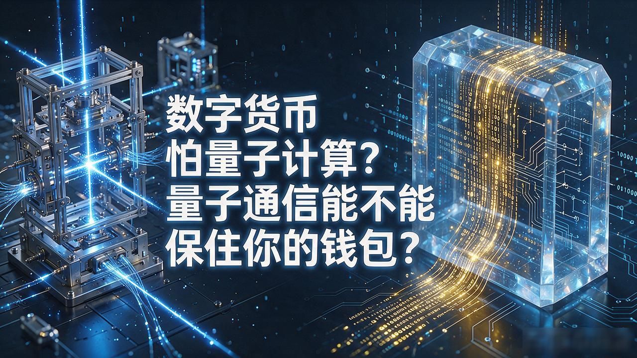 数字货币怕量子计算？量子通信能不能保住你的钱包