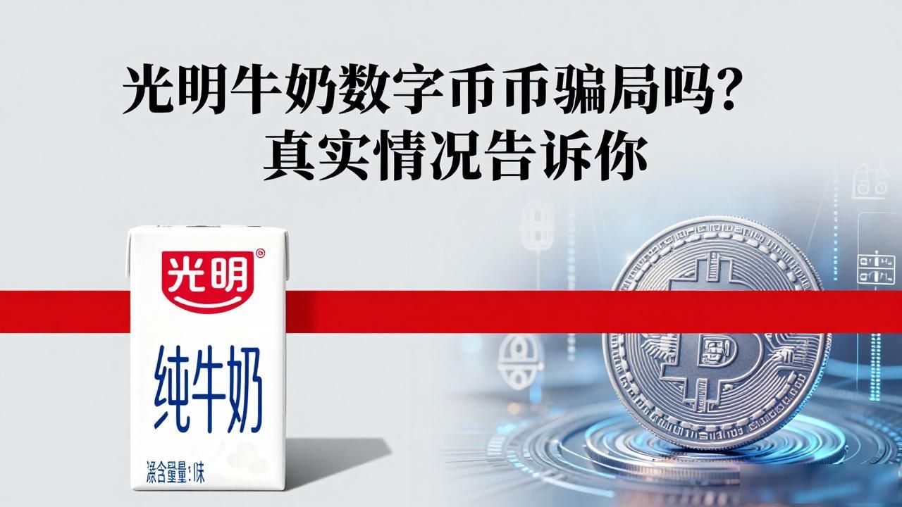光明牛奶数字货币是骗局吗？真实情况告诉你