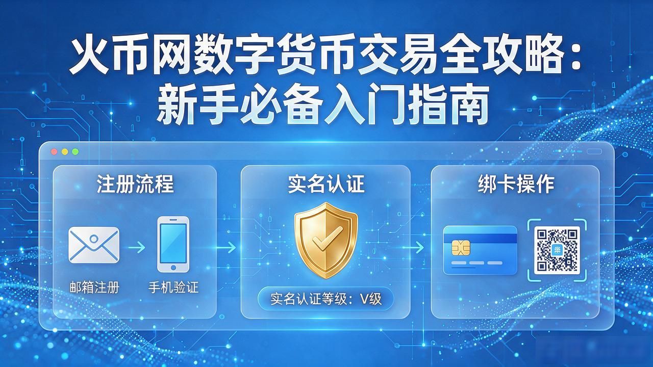 火币网数字货币交易全攻略：新手必备入门指南
