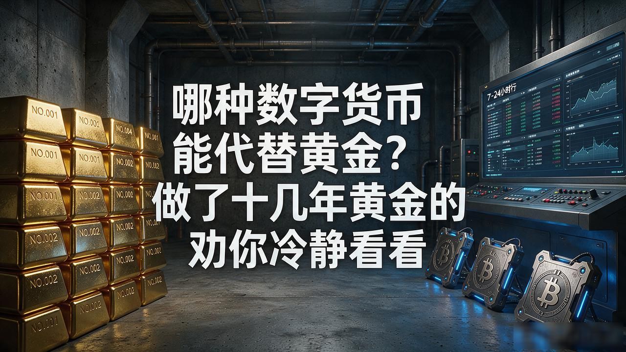 哪种数字货币能代替黄金？做了十几年黄金的劝你冷静看看